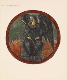 The Flower Book - Black Archangel, 1905. Creator: Sir Edward Coley Burne-Jones