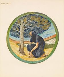 The Flower Book - Fire Tree, 1905. Creator: Sir Edward Coley Burne-Jones