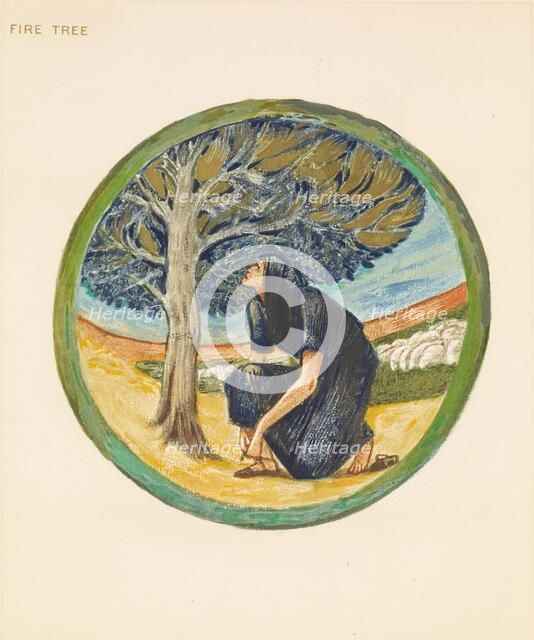 The Flower Book - Fire Tree, 1905. Creator: Sir Edward Coley Burne-Jones.