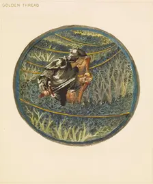 The Flower Book - Golden Thread, 1905. Creator: Sir Edward Coley Burne-Jones