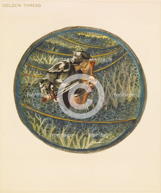 The Flower Book - Golden Thread, 1905. Creator: Sir Edward Coley Burne-Jones.