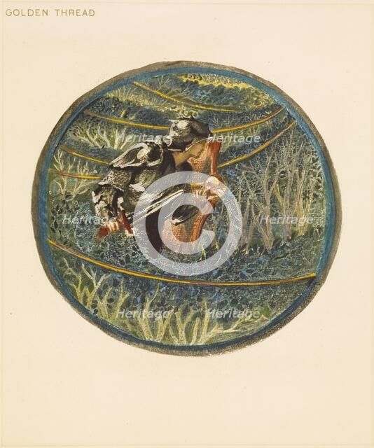 The Flower Book - Golden Thread, 1905. Creator: Sir Edward Coley Burne-Jones.