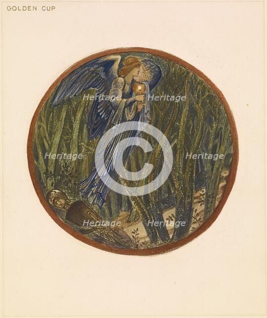 The Flower Book - Golden Cup, 1905. Creator: Sir Edward Coley Burne-Jones.