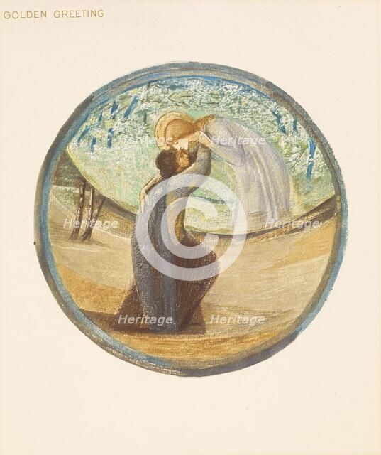 The Flower Book - Golden Greeting, 1905.  Creator: Sir Edward Coley Burne-Jones.
