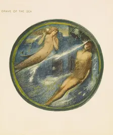 The Flower Book - Grave of the Sea, 1905. Creator: Sir Edward Coley Burne-Jones