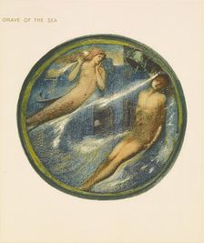 The Flower Book - Grave of the Sea, 1905. Creator: Sir Edward Coley Burne-Jones