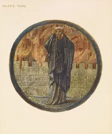 The Flower Book - Helen's Tears, 1905. Creator: Sir Edward Coley Burne-Jones
