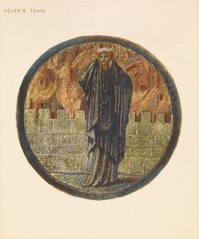 The Flower Book - Helen's Tears, 1905. Creator: Sir Edward Coley Burne-Jones
