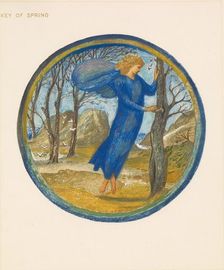 The Flower Book- Key of Spring, 1905. Creator: Sir Edward Coley Burne-Jones