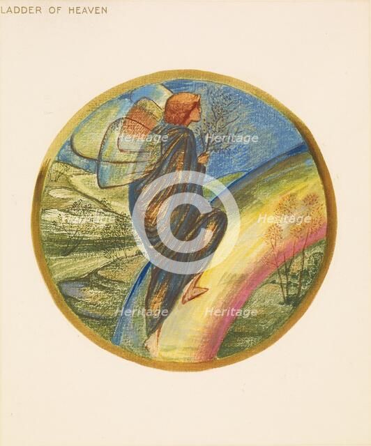 The Flower Book- Ladder of Heaven, 1905. Creator: Sir Edward Coley Burne-Jones.