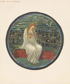 The Flower Book - Love in a Tangle, 1905. Creator: Sir Edward Coley Burne-Jones