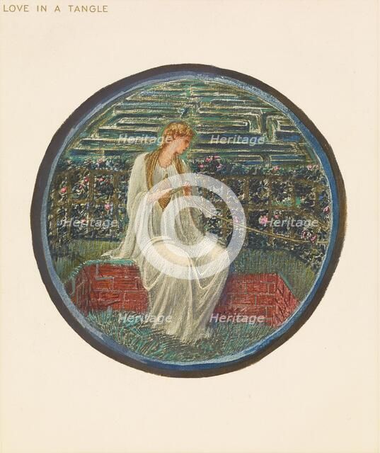 The Flower Book - Love in a Tangle, 1905. Creator: Sir Edward Coley Burne-Jones.