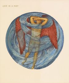 The Flower Book- Love in a Mist, 1905. Creator: Sir Edward Coley Burne-Jones