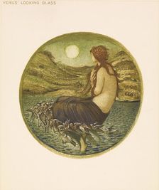 The Flower Book- Venus Looking Glass, 1905. Creator: Sir Edward Coley Burne-Jones