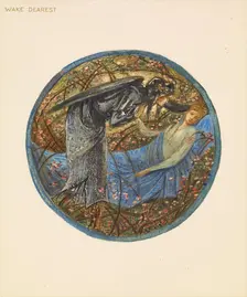The Flower Book - Wake, Dearest, 1905. Creator: Sir Edward Coley Burne-Jones