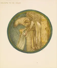 The Flower Book - Welcome to the House, 1905. Creator: Sir Edward Coley Burne-Jones