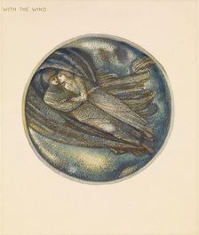 The Flower Book - With the Wind, 1905. Creator: Sir Edward Coley Burne-Jones