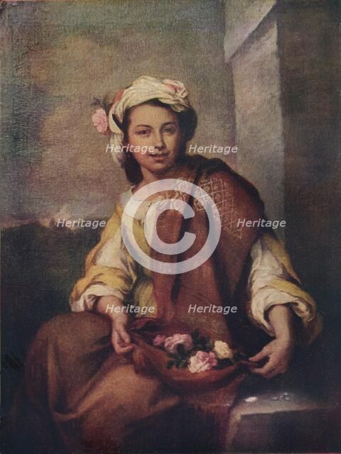'The Flower Girl', 1665-70. Artist: Bartolomé Esteban Murillo.