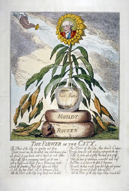 'The Flower of the City', 1809. Artist: Thomas Rowlandson