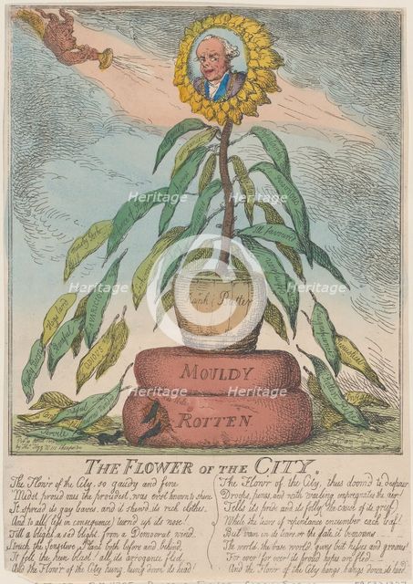 The Flower of the City, April 10, 1809., April 10, 1809. Creator: Thomas Rowlandson.