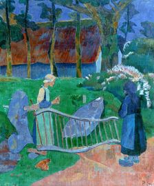 The Flowered Gate 1889. Artist: Paul Serusier