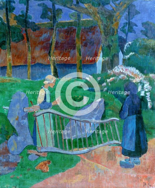 'The Flowered Gate', 1889.  Artist: Paul Serusier