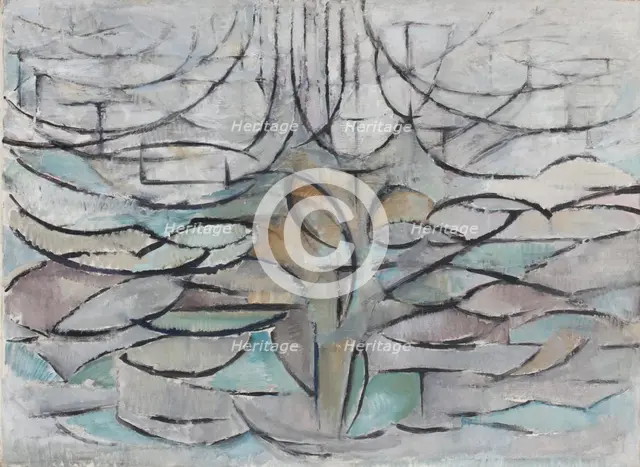 The Flowering Apple Tree, 1912. Creator: Mondrian, Piet (1872-1944).