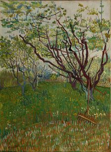 The Flowering Orchard, 1888. Creator: Vincent van Gogh
