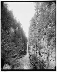 The Flume, Ausable Chasm, N.Y., between 1900 and 1906. Creator: Unknown