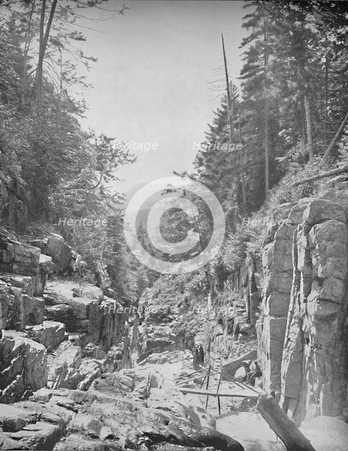 'The Flume, Franconia (White) Mountains, N.H.', c1897. Creator: Unknown.