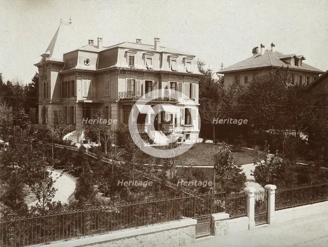 The Flückiger house, Bern, c1890s. Creator: Unknown.