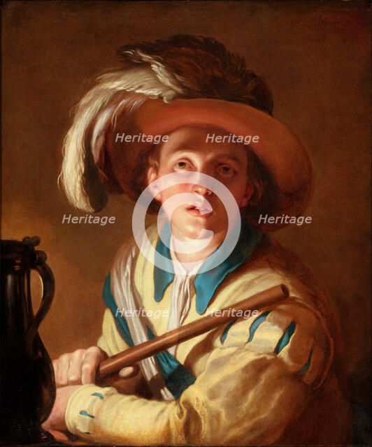 The flute player, 1621. Artist: Bloemaert, Abraham (1566-1651)