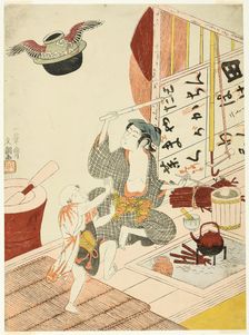 The Flying Tea Ceremony Kettle (Tonda Chagama), c. 1770. Creator: Ippitsusai Buncho