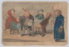 The Flying Breakfast, or Contents of a Night Coach, March 9, 1792. Creator: G L S