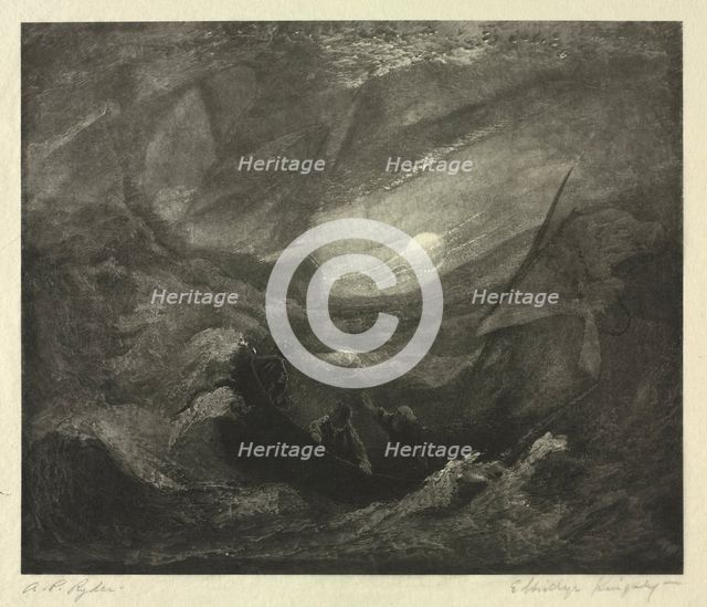 The Flying Dutchman, 1887. Creator: Elbridge Kingsley (American, 1841-1915).