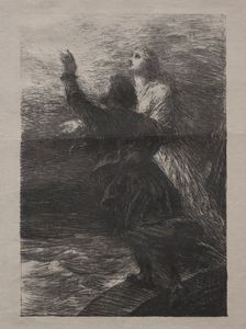 The Flying Dutchman. Creator: Henri Fantin-Latour (French, 1836-1904)