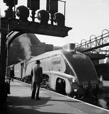 The Flying Scotsman King's Cross Station, London, 1948. Artist: John Gay