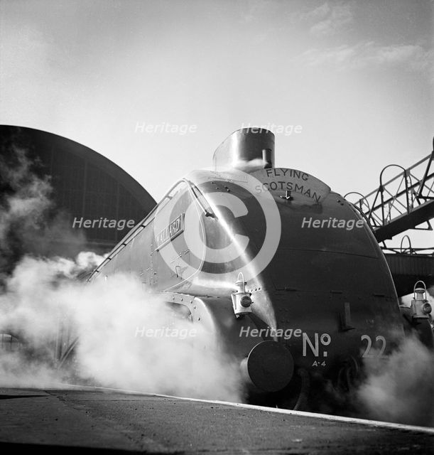 The 'Flying Scotsman', King's Cross Station, London, 1948. Artist: John Gay