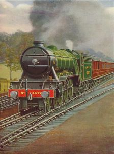 The Flying Scotsman Passing Hadley Wood, L.N.E.R. 1926