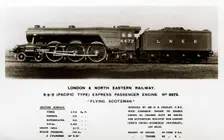 The Flying Scotsman steam locomotive, 20th century