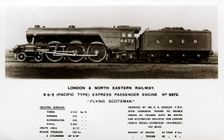The Flying Scotsman steam locomotive, 20th century