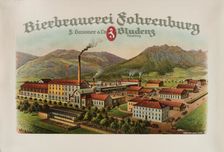 The Fohrenburg brewery, 1910s. Creator: Anonymous