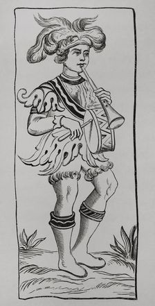 The Fool, Tarot Deck, 15th century, (1877). Creator: Unknown
