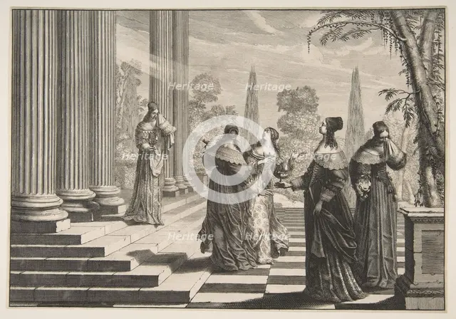 The Foolish Virgins Rejected, ca. 1635. Creator: Abraham Bosse.