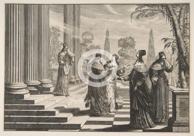 The Foolish Virgins Rejected, ca. 1635. Creator: Abraham Bosse.