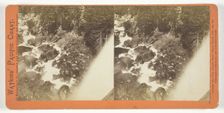 The Foot of the Vernal Fall, Yosemite, 1861/76. Creator: Carleton Emmons Watkins