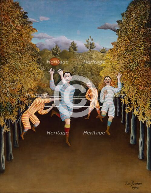 The Football Players, 1908.