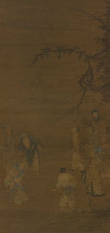 The Football Players, c. late 1100s-1st quarter 1200s. Creator: Ma Yuan (Chinese, c. 1150-after 1255), attributed to