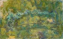 The Footbridge over the Water Lily Pond, 1919. Creator: Claude Monet