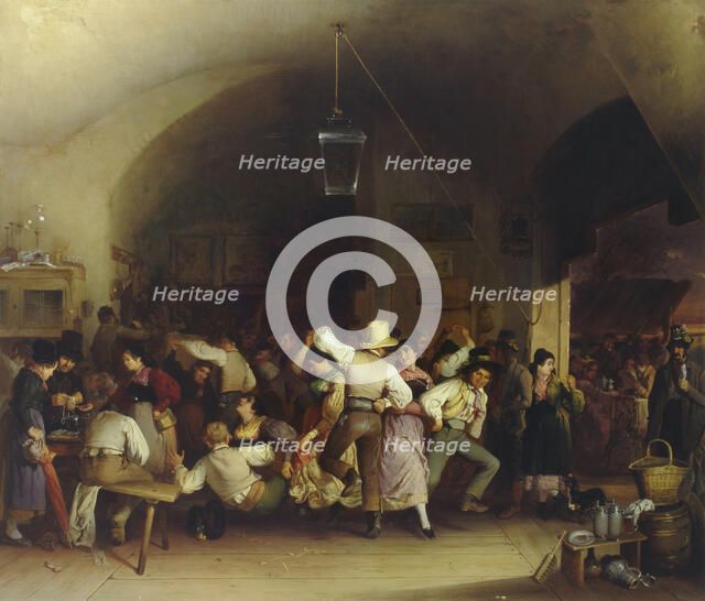 The folk dance, 1847.